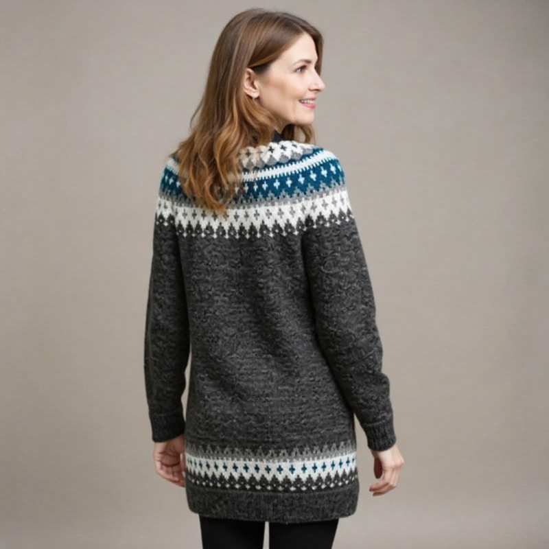 Klassische Isländische Wollpullover