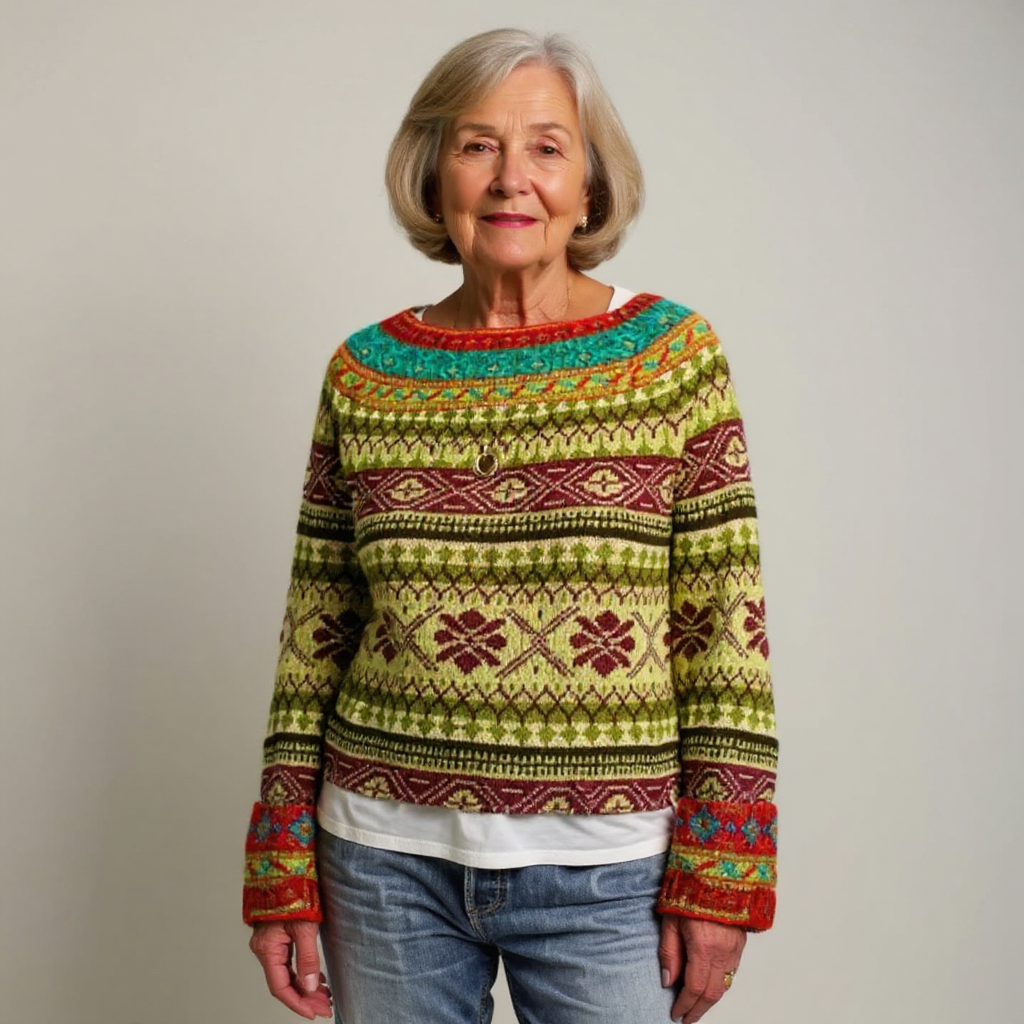 Klassische Isländische Wollpullover