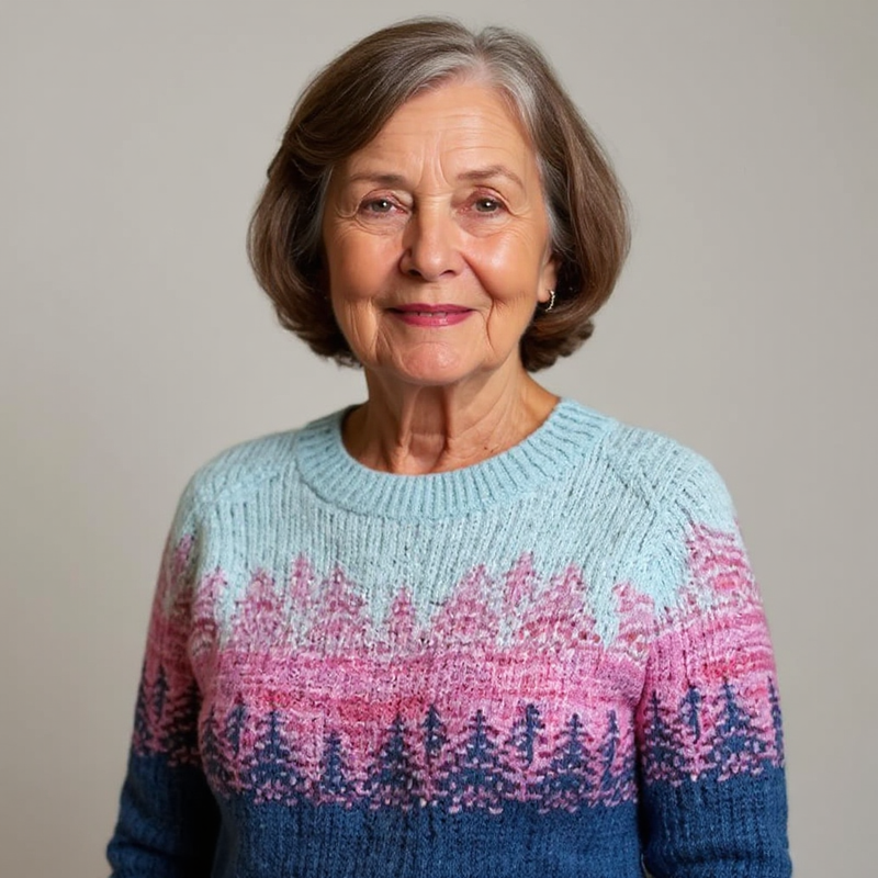 Klassische Isländische Wollpullover