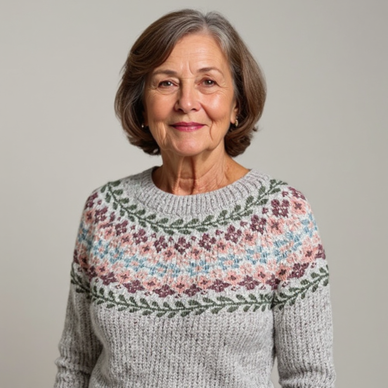 Klassische Isländische Wollpullover
