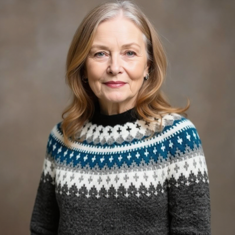 Klassische Isländische Wollpullover
