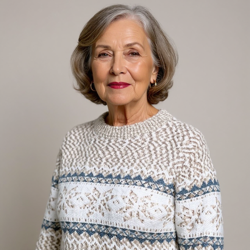 Klassische Isländische Wollpullover