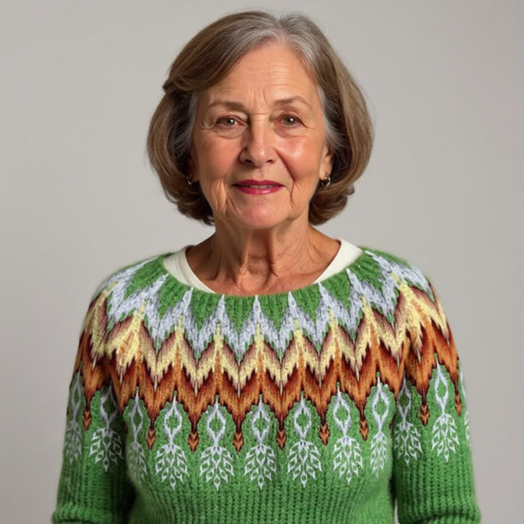 Klassische Isländische Wollpullover
