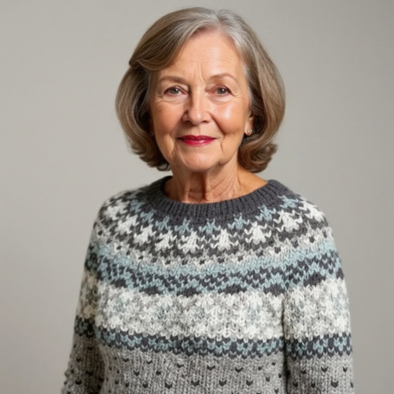 Klassische Isländische Wollpullover