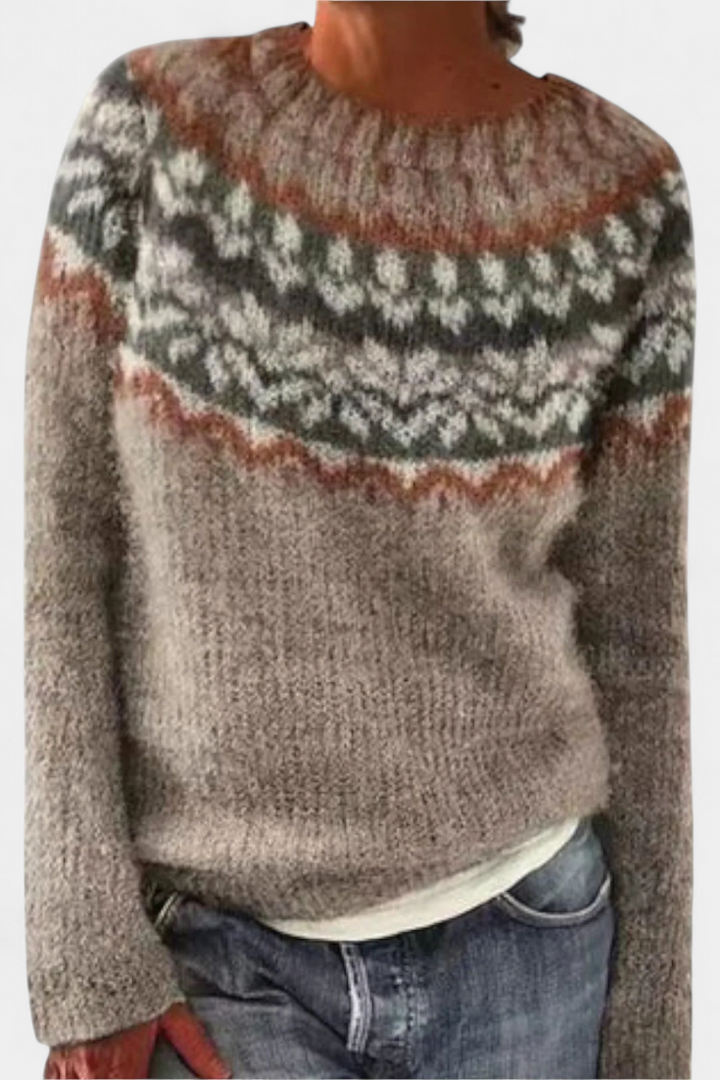 Ottavia | Pullover mit nordischem Muster