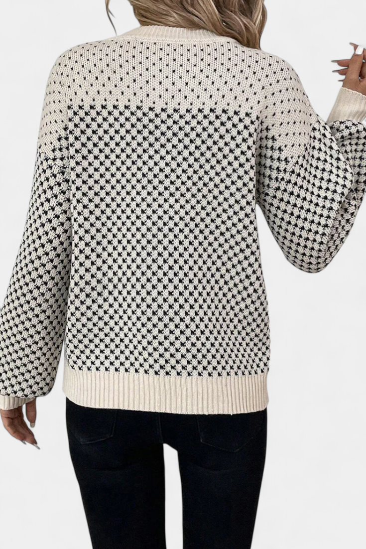 Daniela | Pullover mit Color-Block-Muster