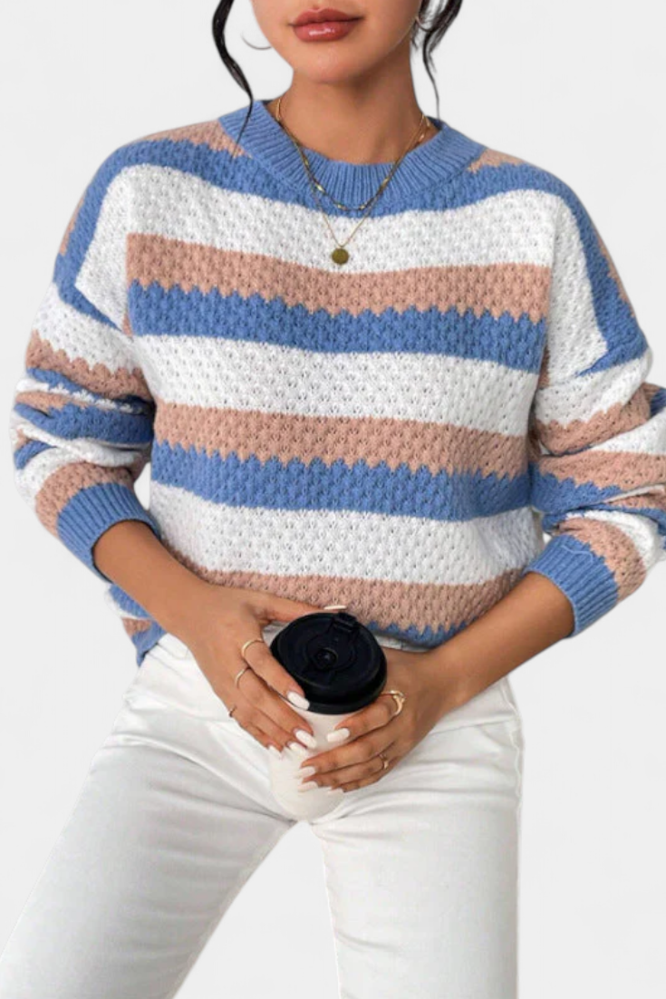 Nadia | Oversized Streifenpullover