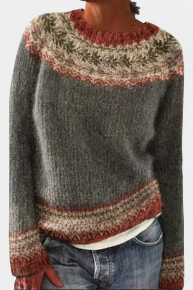 Ottavia | Pullover mit nordischem Muster