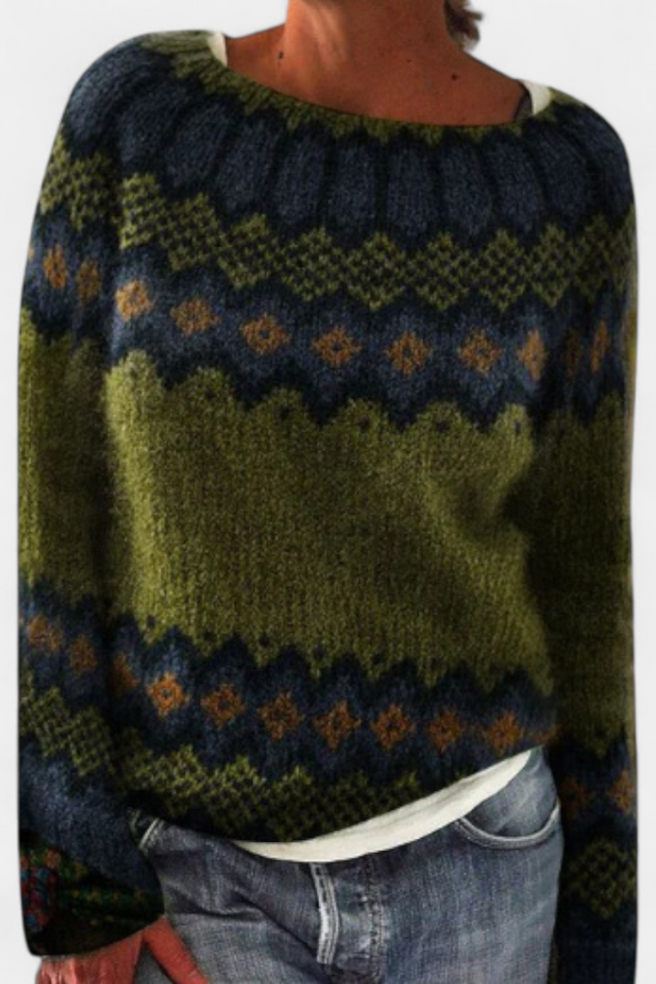 Ottavia | Pullover mit nordischem Muster