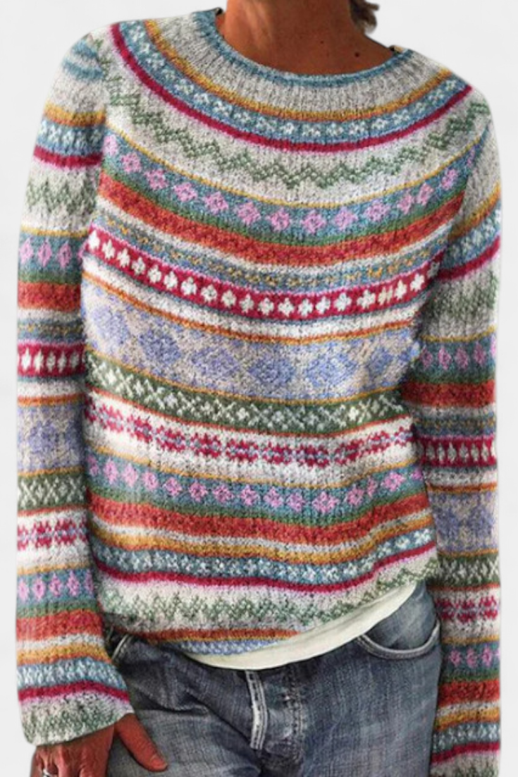 Ottavia | Pullover mit nordischem Muster