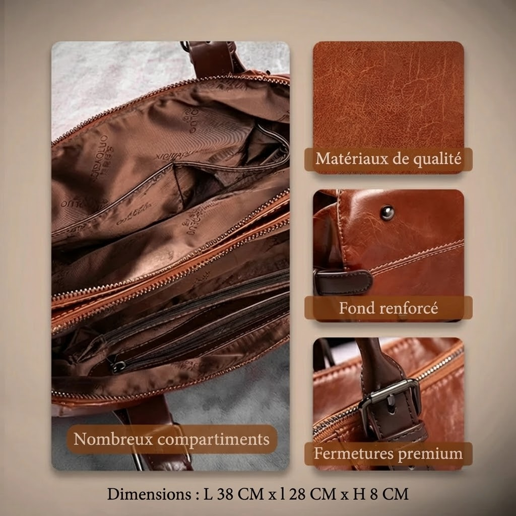 Amy™ | Zeitloser Luxus-Handtasche