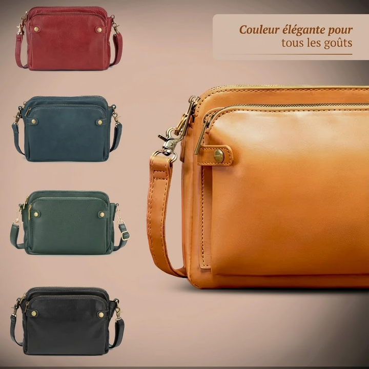Kimberly™ | Klassische Ledertasche
