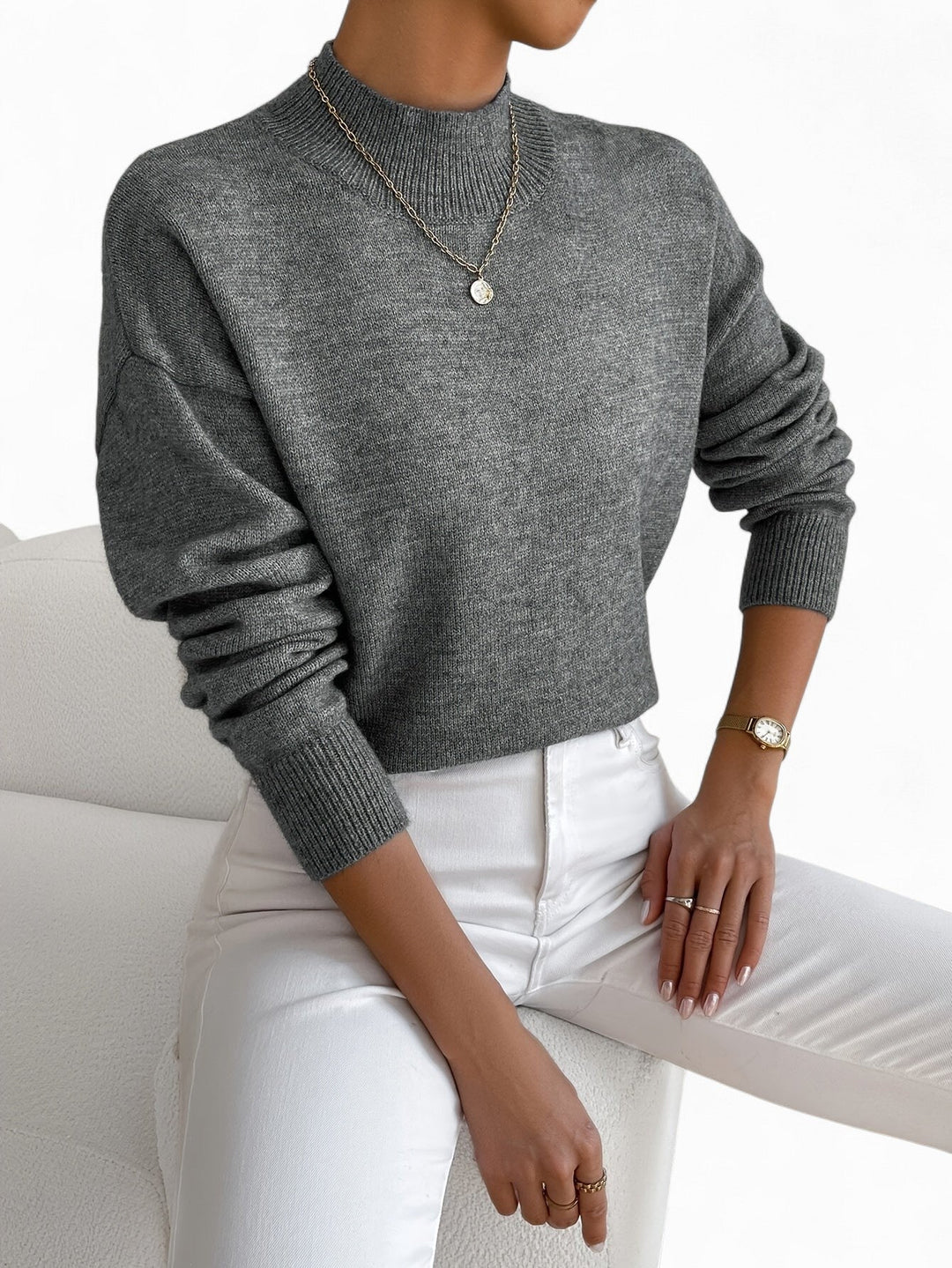 Isabella | Weicher Pullover im klassischen Schnitt