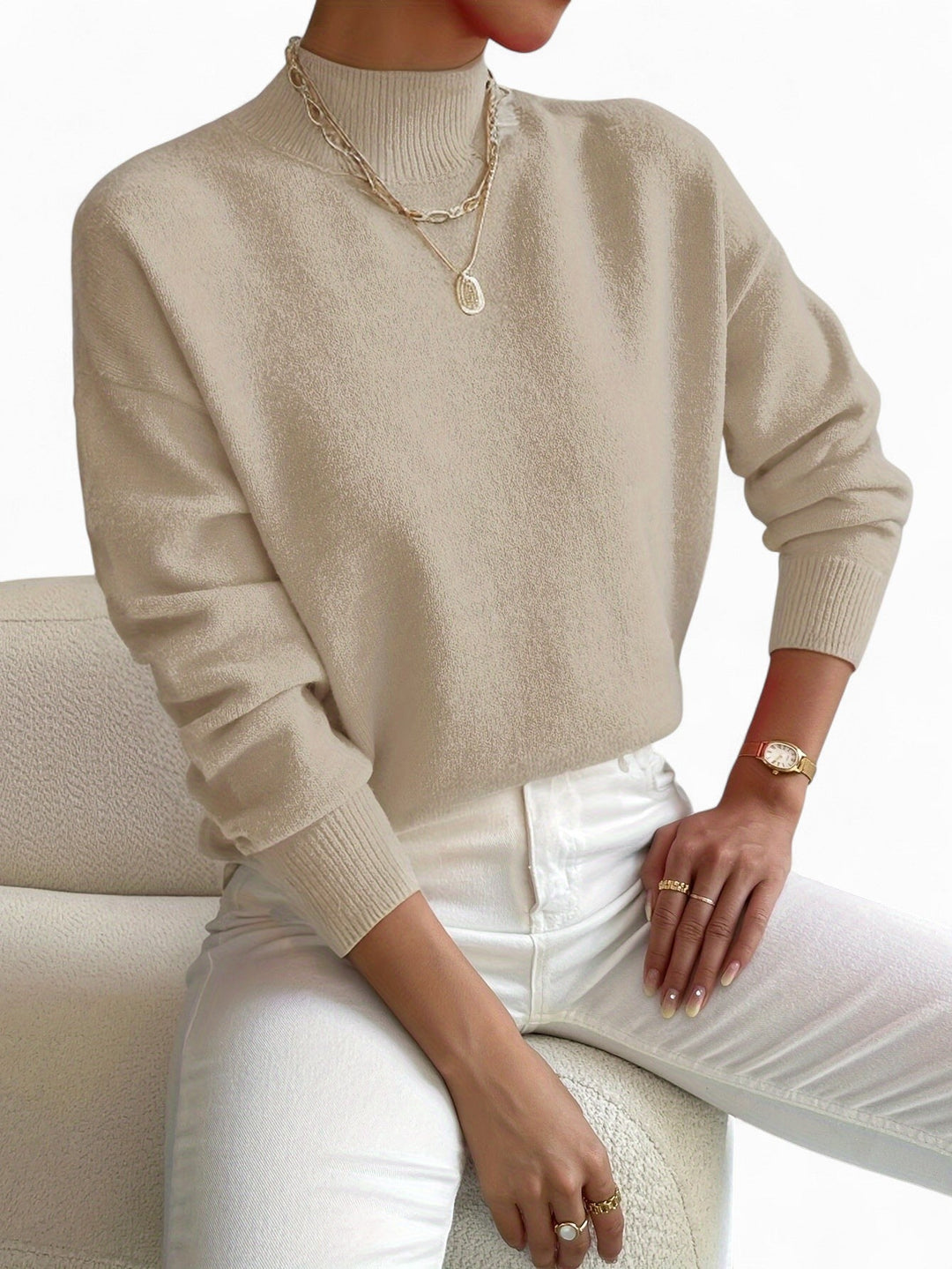 Isabella | Weicher Pullover im klassischen Schnitt